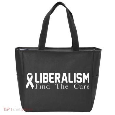 Liberalism Find The Cure Tote Bag