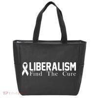 Liberalism Find The Cure Tote Bag thumb 0
