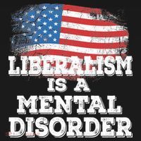 Liberalism Is A Mental Disorder Doggie Tank thumb 4