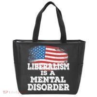 Liberalism Is A Mental Disorder Tote Bag thumb 0