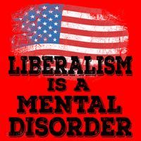 Liberalism Is A Mental Disorder Santa Hat thumb 1