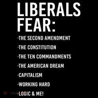 Liberals Fear Conservative Republican Sweatshirt thumb 3