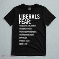 Liberals Fear Conservative Republican T-Shirt thumb 5