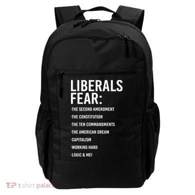 Liberals Fear Conservative Republican Backpack
