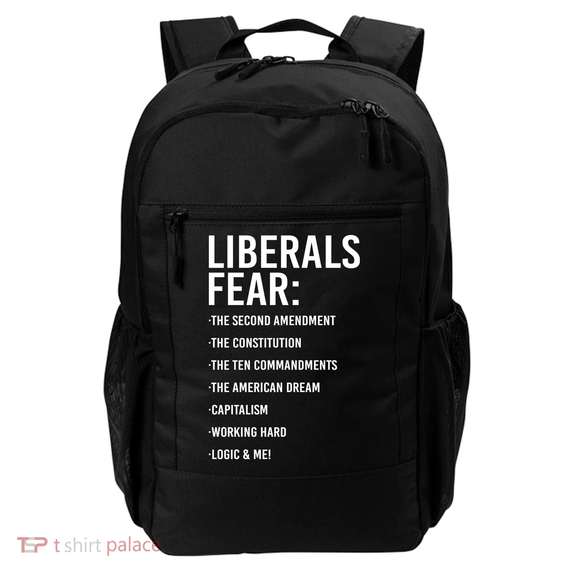 Liberals Fear Conservative Republican Backpack
