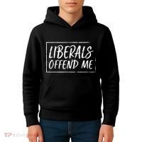 Liberals Offend Me Kids Hoodie thumb 4