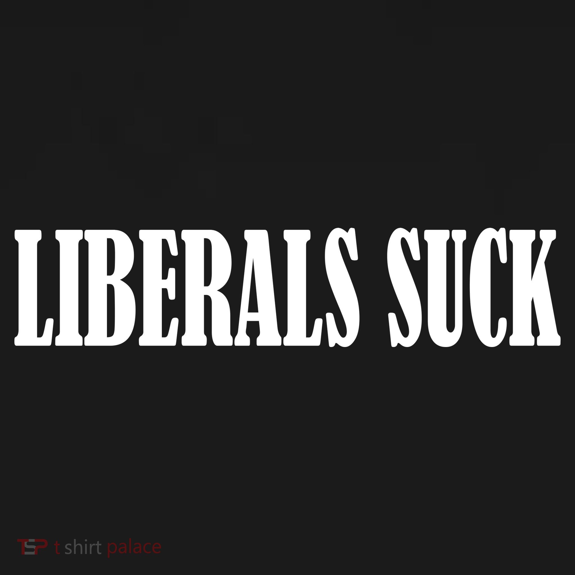 Liberals Suck USA-Made Doggie Bandana