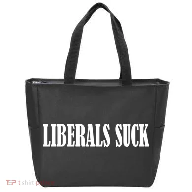 Liberals Suck Tote Bag