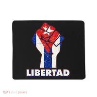 Libertad Cuba Cuban Flag Protest Fist Mousepad thumb 0