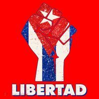 Libertad Cuba Cuban Flag Protest Fist Santa Hat thumb 1