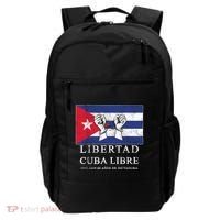 Libertad Cuba Libre Bandera Cubana Liberated De Cuba Backpack thumb 0