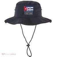 Libertad Cuba Libre Bandera Cubana Liberated De Cuba Bucket Hat thumb 0