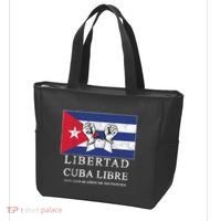 Libertad Cuba Libre Bandera Cubana Liberated De Cuba Tote Bag thumb 3