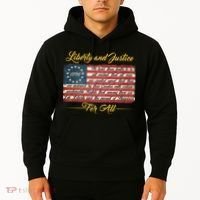 Liberty And Justice For All The Declaration of Independence Hoodie thumb 2