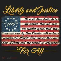 Liberty And Justice For All The Declaration of Independence Beanie thumb 2