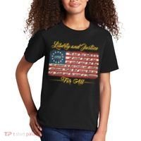 Liberty And Justice For All The Declaration of Independence Kids T-Shirt thumb 2