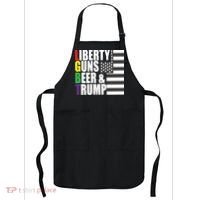 Liberty Guns Beer Trump LGBT Flag Apron thumb 0