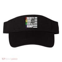 Liberty Guns Beer Trump LGBT Flag Visor thumb 0