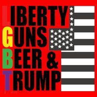 Liberty Guns Beer Trump LGBT Flag Santa Hat thumb 1