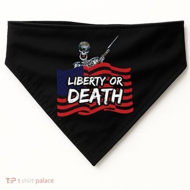 Liberty Or Death USA-Made Doggie Bandana