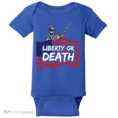 Liberty Or Death Baby Bodysuit