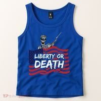 Liberty Or Death Tank Top thumb 2