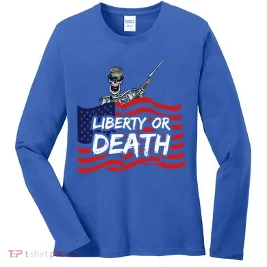 Liberty Or Death Women's Long Sleeve Shirt