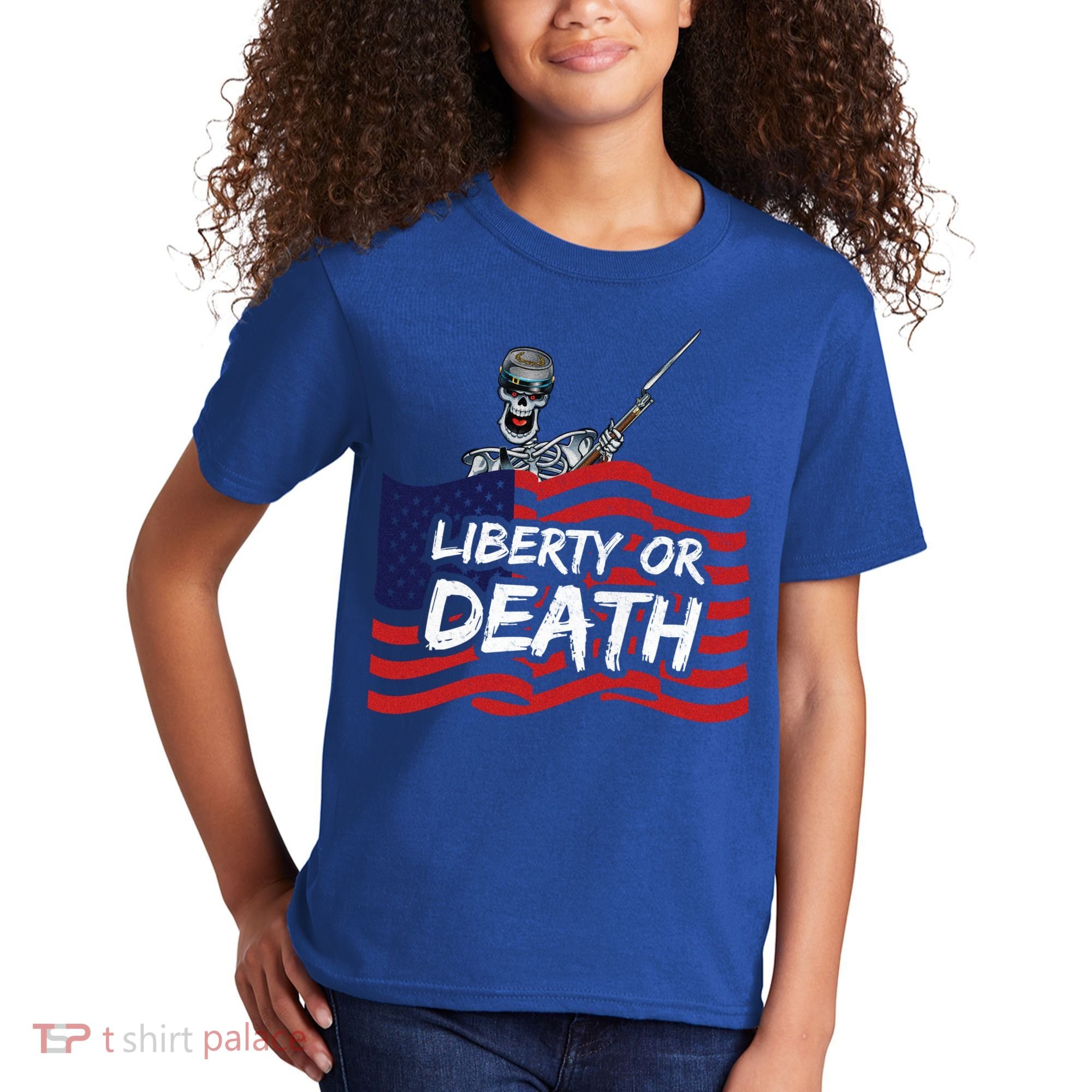 Liberty Or Death Kids T-Shirt