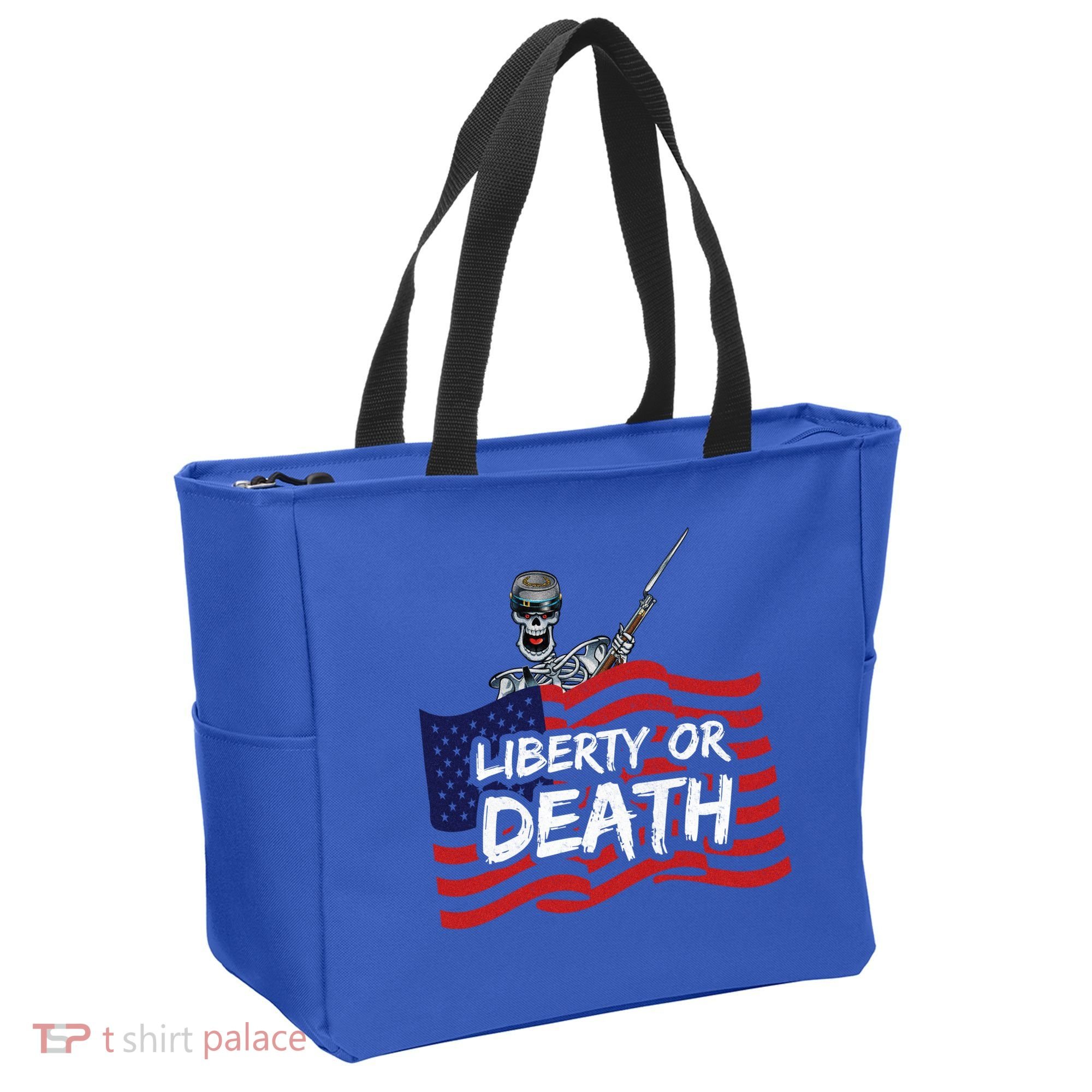 Liberty Or Death Tote Bag