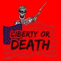 Liberty Or Death Santa Hat thumb 1