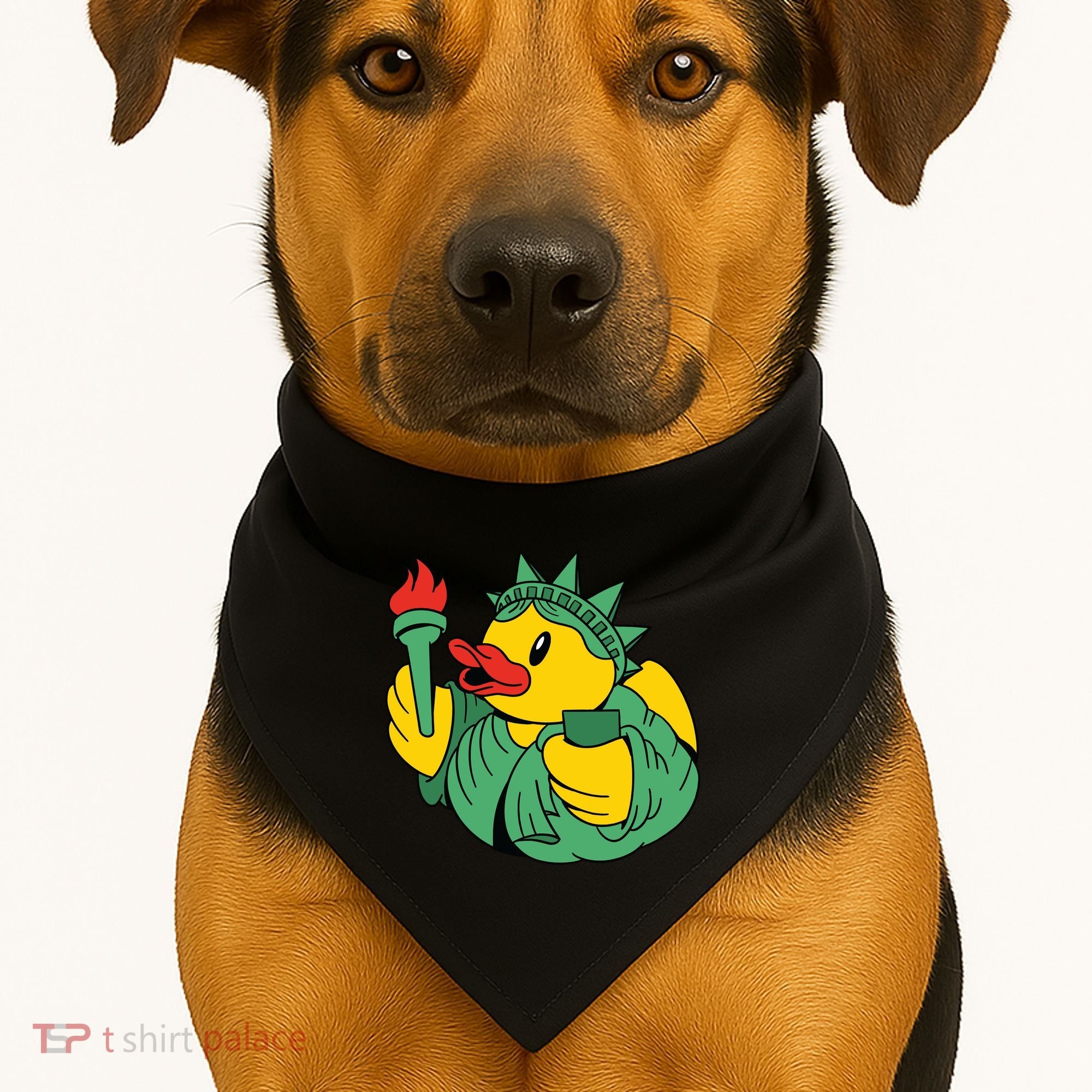 Liberty Rubber Duck USA-Made Doggie Bandana