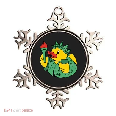 Liberty Rubber Duck Ornament