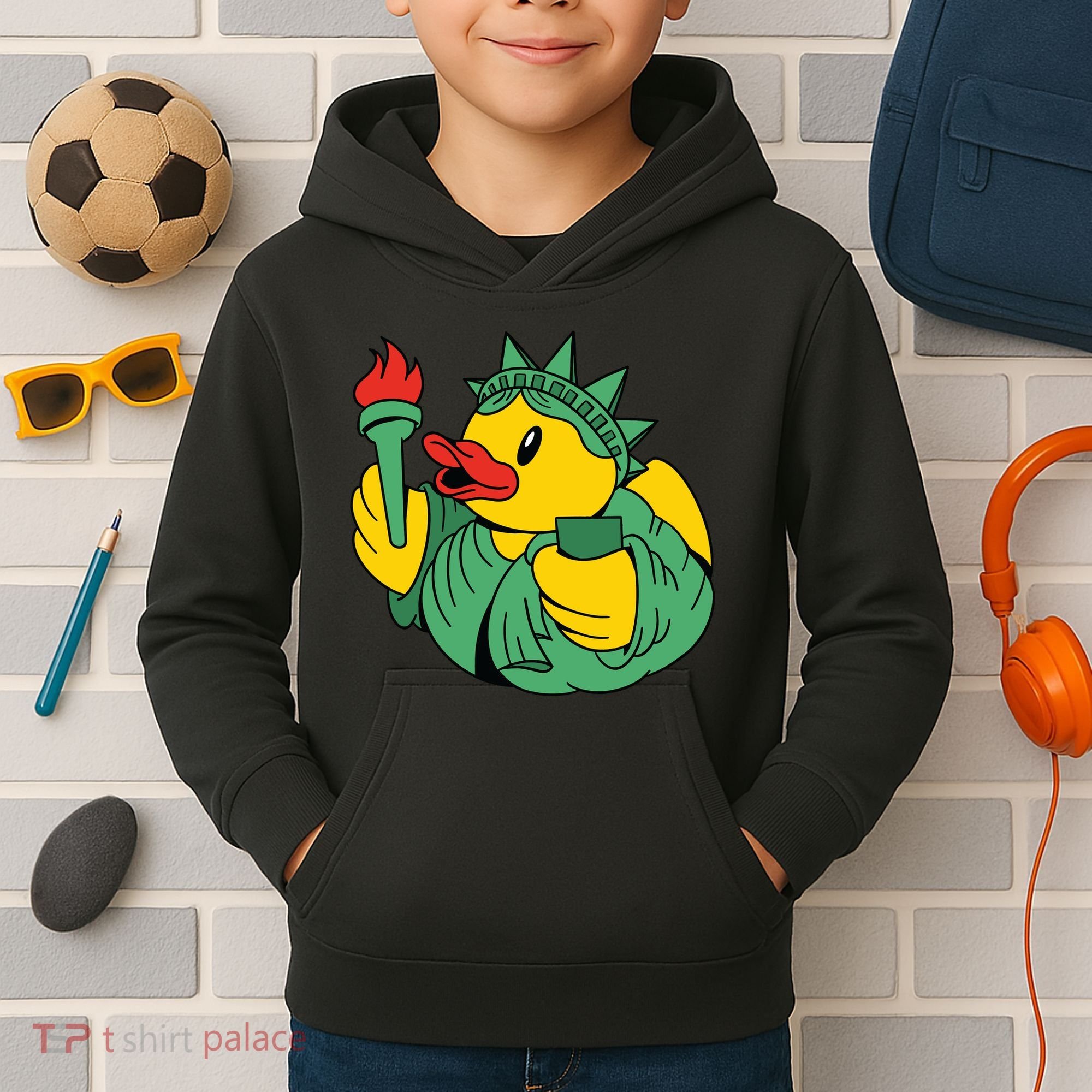 Liberty Rubber Duck Kids Hoodie
