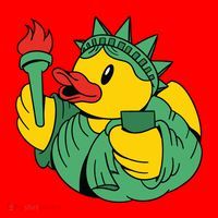 Liberty Rubber Duck Santa Hat thumb 1