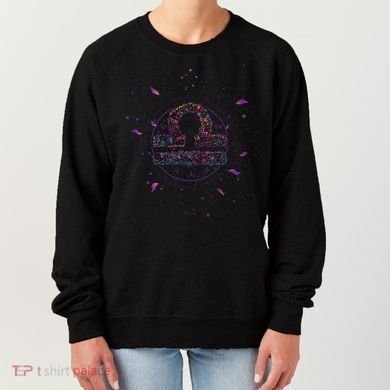 Libra Floral Zodiac Women's Sweatshirt