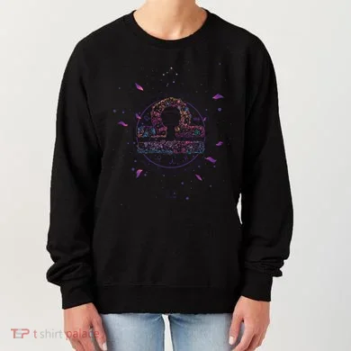 Libra Floral Zodiac Women's Sweatshirt