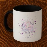 Libra Floral Zodiac Coffee Mug thumb 2