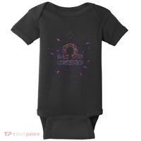 Libra Floral Zodiac Baby Bodysuit thumb 0