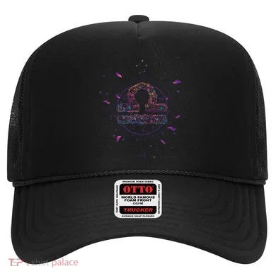 Libra Floral Zodiac Hat
