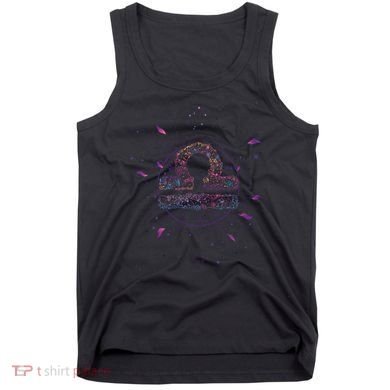 Libra Floral Zodiac Tank Top