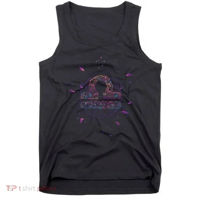 Libra Floral Zodiac Tank Top