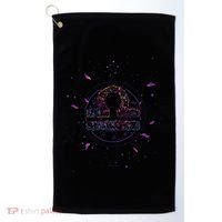 Libra Floral Zodiac Golf Towel thumb 0