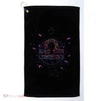 Libra Floral Zodiac Golf Towel thumb 0