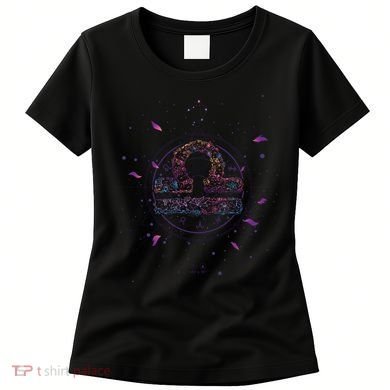 Libra Floral Zodiac Women's T-Shirt