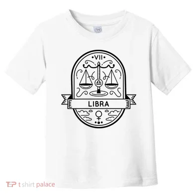 Libra Zodiac Symbol Design Toddler T-Shirt