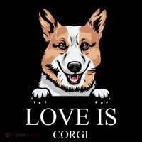 Love Is Corgi Dog Coaster thumb 2
