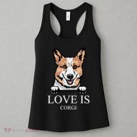 Love Is Corgi Dog Women's Tank Top thumb 3