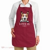 Love Is Corgi Dog Apron thumb 2
