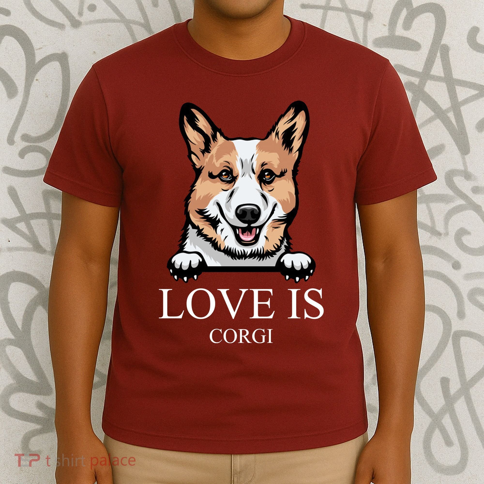Love Is Corgi Dog T-Shirt
