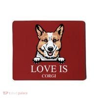 Love Is Corgi Dog Mousepad thumb 0